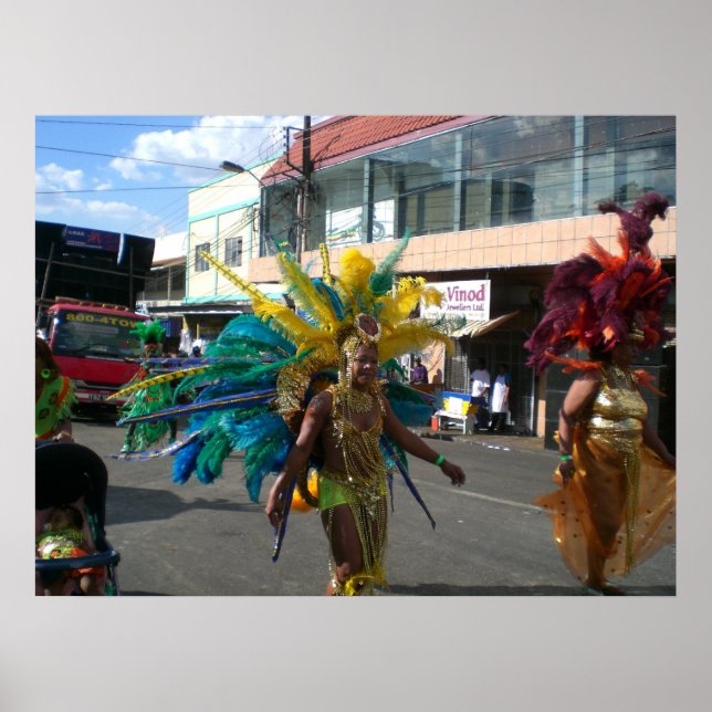 Karneval in Trinidad 2010 Poster (Vorne)
