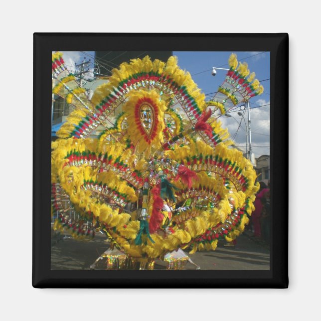 Karneval in Trinidad Magnet (Vorne)