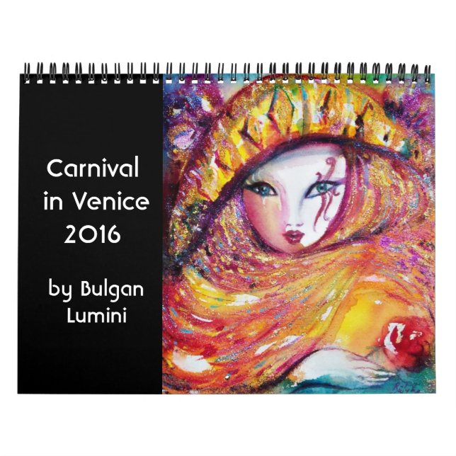 Karneval in Venedig 2016 /Tanz, Musik, Theater Kalender (Titelbild)