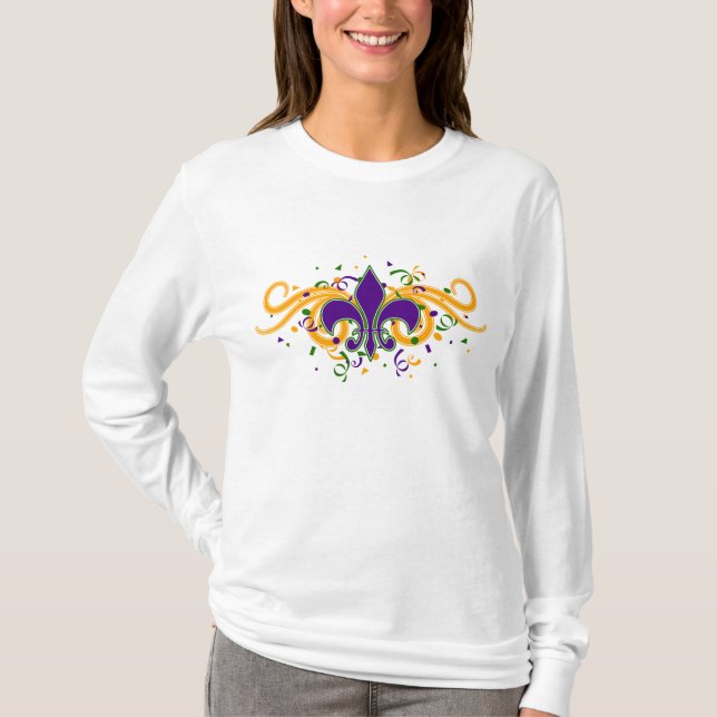 Karneval-Lilie T-Shirt (Vorderseite)