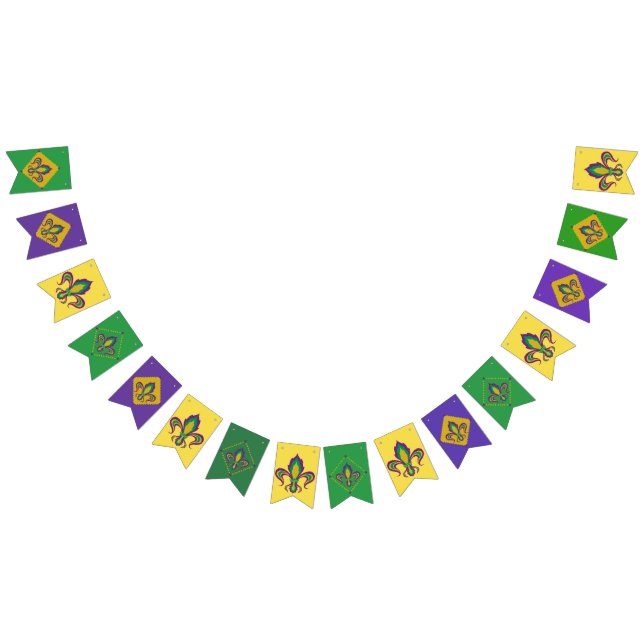 Karneval-Lilie Wimpelkette (Alle)