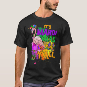 Karneval Party Idee Flamingo Mardi Gras 11 T-Shirt