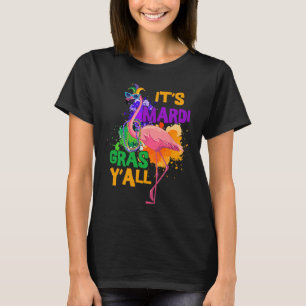 Karneval Party Idee Flamingo Mardi Gras 1 T-Shirt