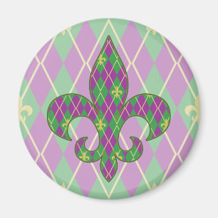 Karneval Rauten Magnet