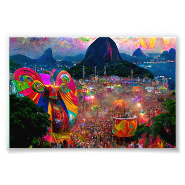 Karneval, Rio de Janeiro, Poster (Vorne)