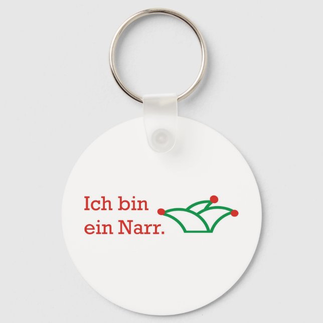 Karneval Schlüsselanhänger (Vorderseite)