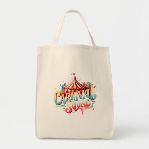 Karneval Stadion Circus Event Vintag Retro Circus Tragetasche
