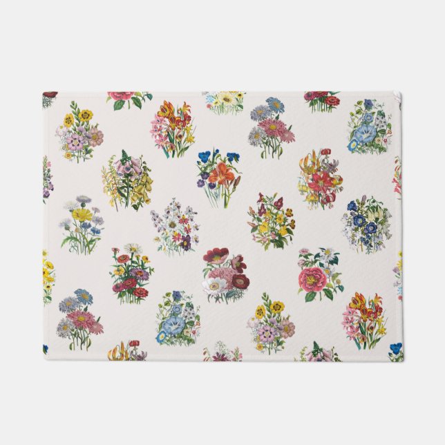 Karneval von Blume Fußmatte (Vorderseite)