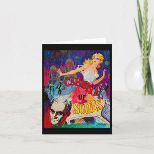 Karneval von Soulen Halloween Monster Poster Horro Karte