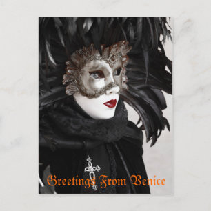 Karneval von Venedig Postkarte