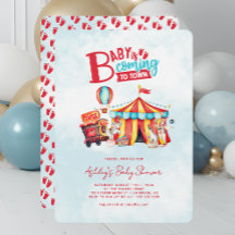 Karneval Zirkus Baby Shower