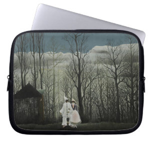 Karnevalabend, Henri Rousseau Ölgemälde 1886 Laptopschutzhülle
