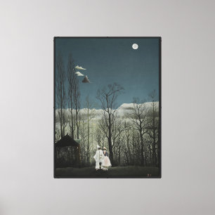 Karnevalabend, Henri Rousseau Ölgemälde 1886 Leinwanddruck