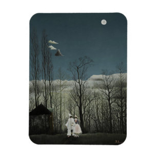 Karnevalabend, Henri Rousseau Ölgemälde 1886 Magnet