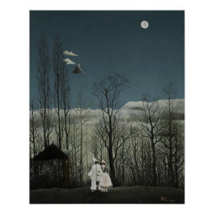 Karnevalabend, Henri Rousseau Ölgemälde 1886 Poster
