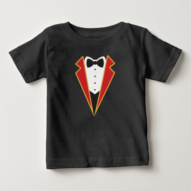 Karnevalringmaster-Unterhaltungs-Zirkus-Kostüm Baby T-shirt (Vorderseite)