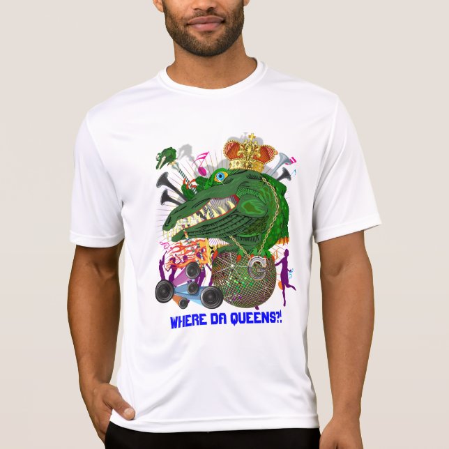 Karnevals-Karneval-Ereignis sehen bitte T-Shirt (Vorderseite)