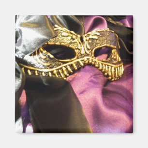 Karnevals-Schwarzes Magnet