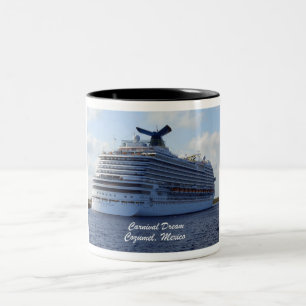 Karnevals-Traum Zweifarbige Tasse