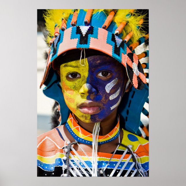 Karnevalsfarbe Poster (Vorne)