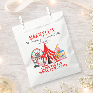 Karnevalsfestival Circus Show Vielen Dank zum Gebu Geschenktütchen
