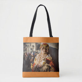 Karnevalsmaske im Nahen Osten in Venedig Tasche