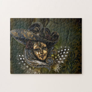 Karnevalsmassel-Green Damask Puzzle