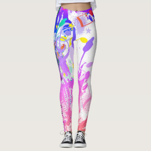 Karnevalssmud - Wahnsinn und Musikereignisse Leggings