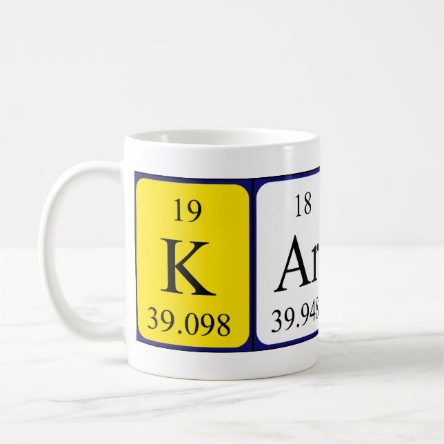 Karney Periodenname Tasse (Links)