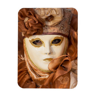 Karnivalkostüm Orange, Venedig Magnet