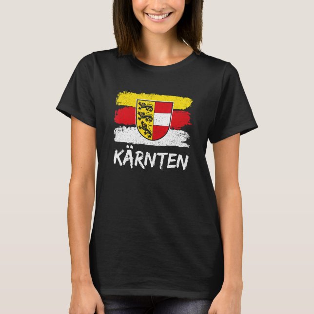 Kärnten Österreich Klagenfurter Wandern Traditione T-Shirt (Vorderseite)