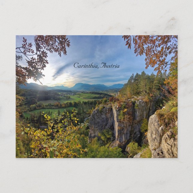 Kärnten, Österreich Postkarte (Vorderseite)