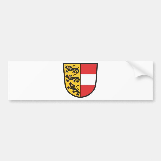 Kärnten Wappen Autoaufkleber (Vorne)