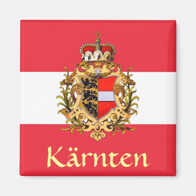 Kärntner Wappen Magnet (Vorne)