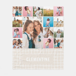 Karo 16 Foto modern minimalistisch Natürlich einfa Fleecedecke