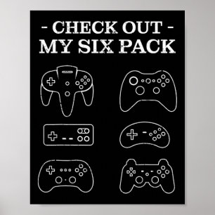 Karo aus meinem 6-Pack-Gamer-Video Funny Gamers G Poster