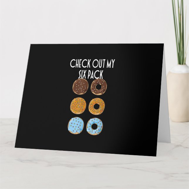 Karo aus meinem Sixpack Donut Gym Karte (Vorderseite)