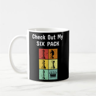 Karo aus meinem Sixpack Schachspieler Vintag Retro Kaffeetasse