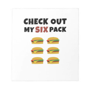 Karo aus meinem Sixpack. von Burgers Notizblock