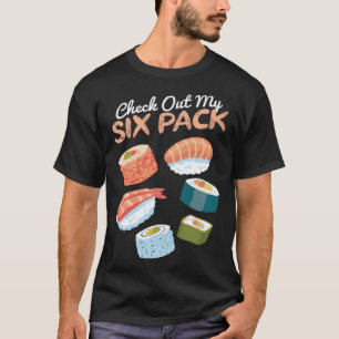 Karo aus meinem Sushi Six Pack I Sushi Japanisches T-Shirt