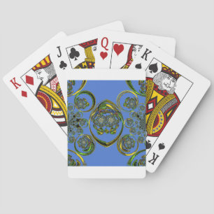 Karo aus meinen blauen Kurven Spielkarten