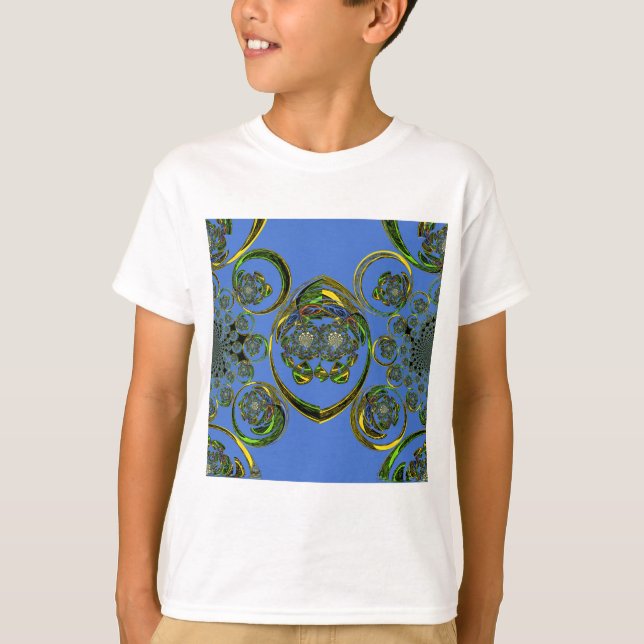 Karo aus meinen blauen Kurven T-Shirt (Vorderseite)