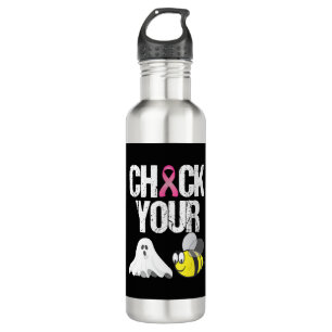 Karo Dein Bienenvolk Funny Breast Cancer Halloween Edelstahlflasche