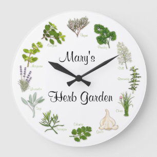 Karo Deine Thyme Herb Garden Uhr