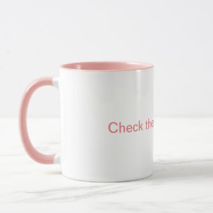 Karo den Handle zuerst! Kombinations Tasse