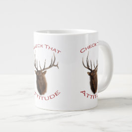 Karo der Haltung Jumbo-Tasse