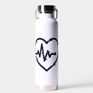 Karo des Herzens Thor Kupfer Vakuum Flasche