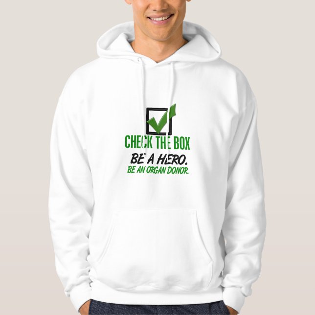 Karo Die Box ist ein Organ Spender 1 Hoodie (Vorderseite)