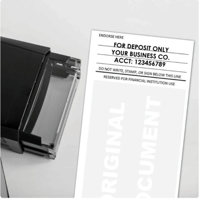 Karo-Endorsement-Briefmarke - Kundenspezifische Br Permastempel (Von Creator hochgeladen)