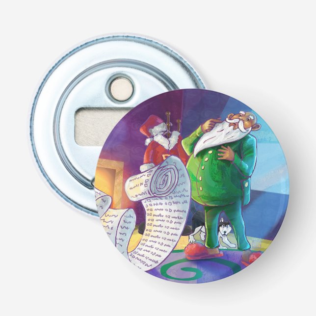 Karo es zweimal malen flaschenöffner (Vorderseite)